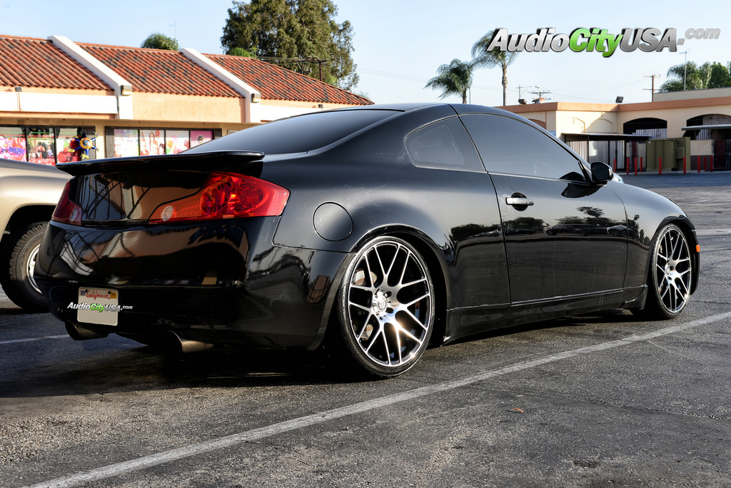 photo 3 Infiniti G35 custom wheels Curva Concepts 20x8.5, ET , tire size 245/30 R20. 20x9.5 ET 275/30 R20