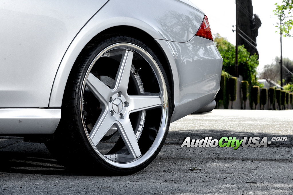 photo 1 Mercedes-Benz CLS-Class custom wheels Azad A0008 22x9.0, ET , tire size 225/30 R22. 22x10.5 ET 275/25 R22