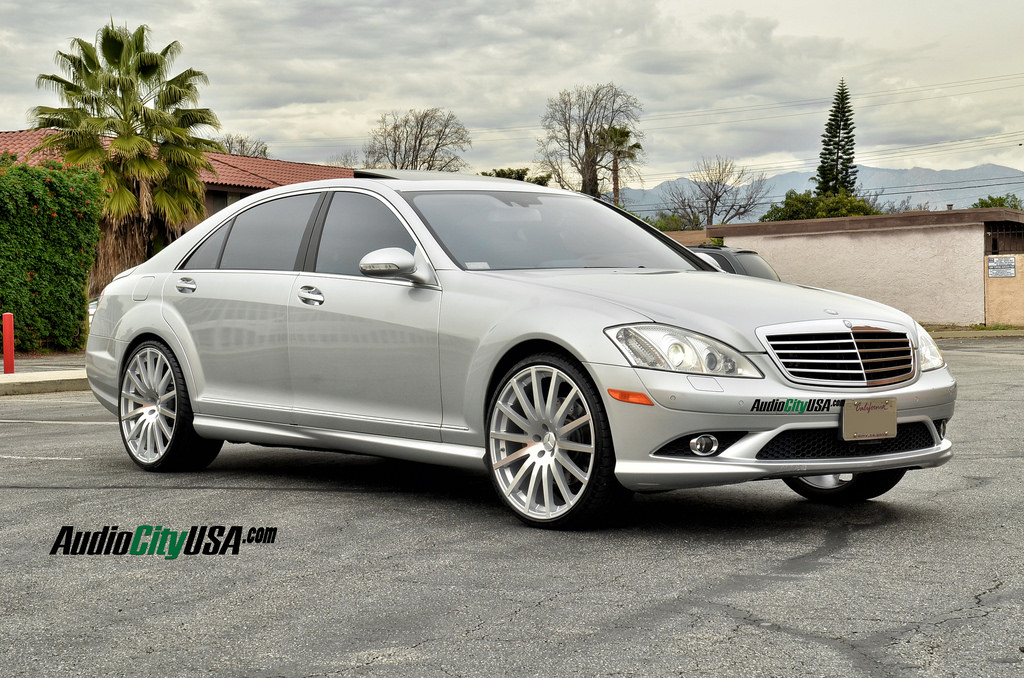 photo 2 Mercedes-Benz S-Class custom wheels Road Force RF 14 22x9.0, ET , tire size 245/30 R22. 22x10.5 ET 295/25 R22