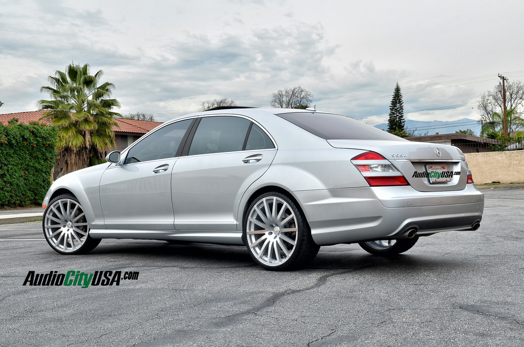 photo 5 Mercedes-Benz S-Class custom wheels Road Force RF 14 22x9.0, ET , tire size 245/30 R22. 22x10.5 ET 295/25 R22