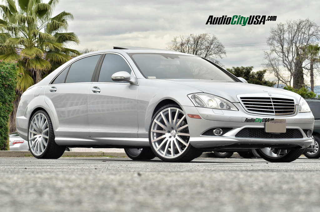 photo 6 Mercedes-Benz S-Class custom wheels Road Force RF 14 22x9.0, ET , tire size 245/30 R22. 22x10.5 ET 295/25 R22
