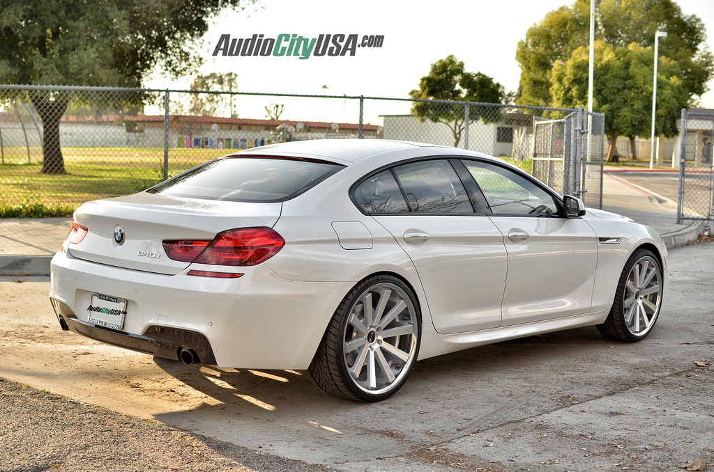 photo 2 BMW 640 Gran Coupe custom wheels Gianelle Santo 2s 22x9.0, ET , tire size 245/30 R22. 22x10.5 ET 295/25 R22
