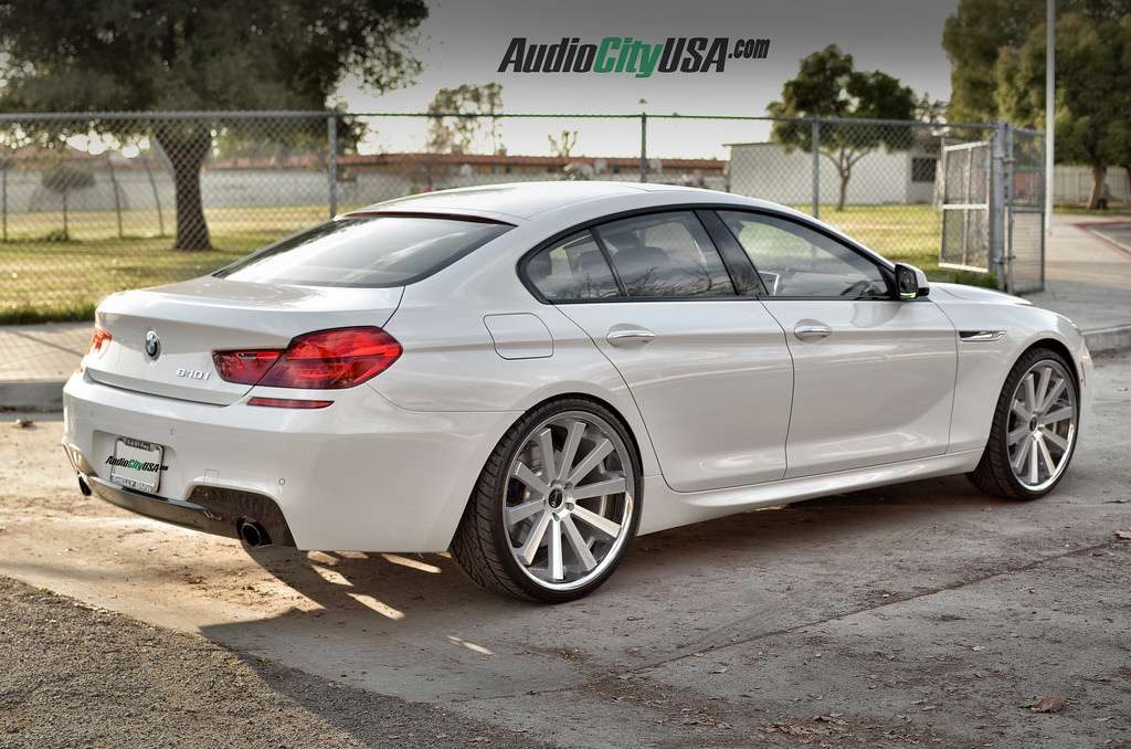 photo 3 BMW 640 Gran Coupe custom wheels Gianelle Santo 2s 22x9.0, ET , tire size 245/30 R22. 22x10.5 ET 295/25 R22