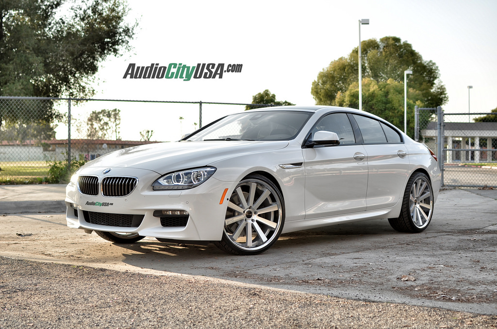 photo 4 BMW 640 Gran Coupe custom wheels Gianelle Santo 2s 22x9.0, ET , tire size 245/30 R22. 22x10.5 ET 295/25 R22