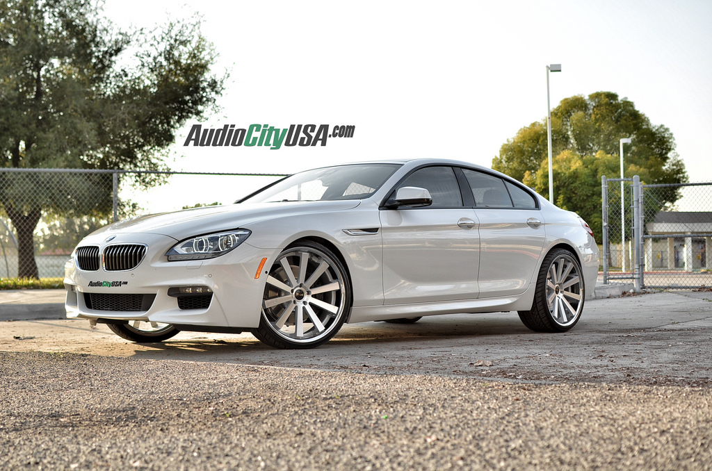 photo 5 BMW 640 Gran Coupe custom wheels Gianelle Santo 2s 22x9.0, ET , tire size 245/30 R22. 22x10.5 ET 295/25 R22