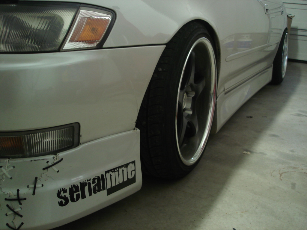 photo 5 Toyota Chaser custom wheels AME Circlar Spec R 18x9.0, ET +15, tire size 225/40 R18. 18x10.0 ET+15 235/40 R18