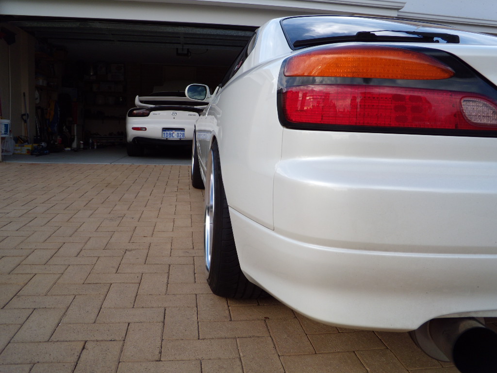 photo 3 Nissan S15 custom wheels Volk Racing GramLights 57F Pro 18x9.0, ET +24, tire size 225/40 R18. 18x10.0 ET+34 235/40 R18