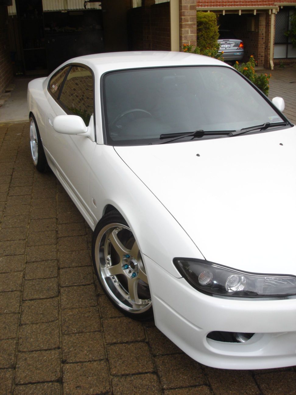 photo 6 Nissan S15 custom wheels Volk Racing GramLights 57F Pro 18x9.0, ET +24, tire size 225/40 R18. 18x10.0 ET+34 235/40 R18