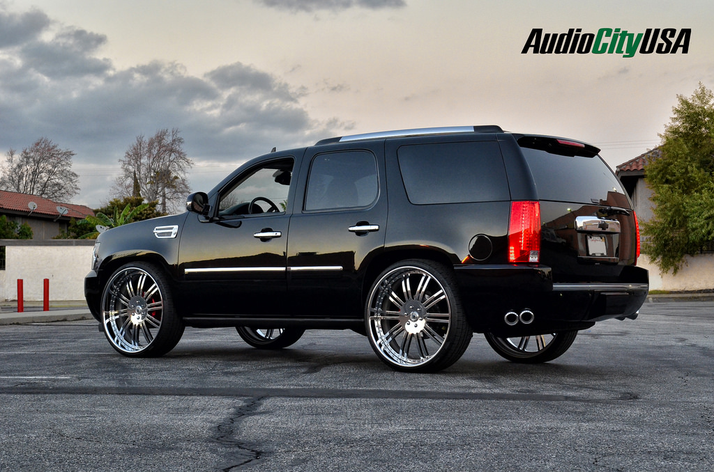 photo 2 Chevrolet Tahoe custom wheels Asanti AF 128 28x, ET , tire size 295/25 R28. x ET 
