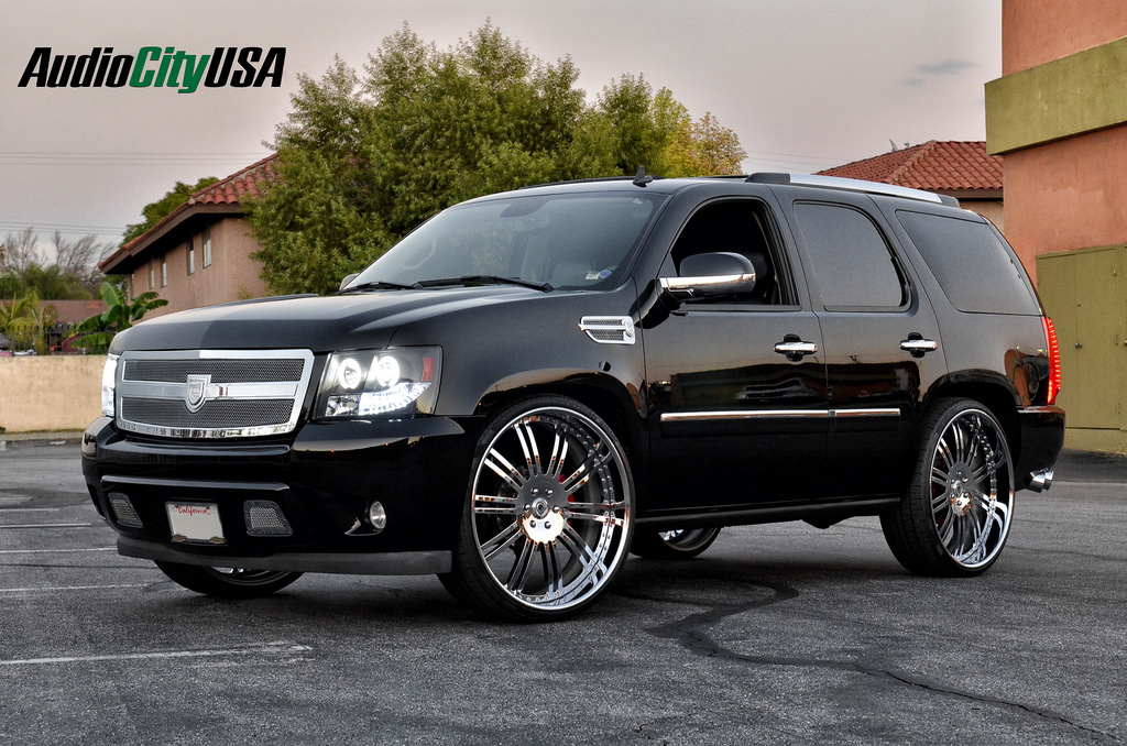 photo 5 Chevrolet Tahoe custom wheels Asanti AF 128 28x, ET , tire size 295/25 R28. x ET 