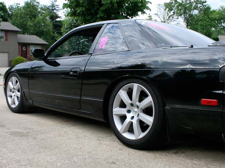 photo 1 Nissan S13 custom wheels Nissan 03-05 350z 17x7.5, ET +30, tire size 225/45 R17. 17x8.0 ET+33 235/45 R17