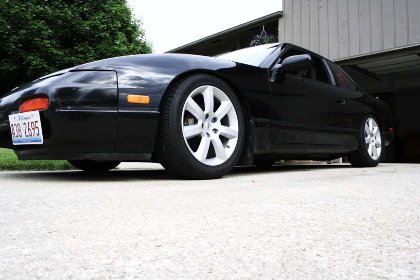 photo 2 Nissan S13 custom wheels Nissan 03-05 350z 17x7.5, ET +30, tire size 225/45 R17. 17x8.0 ET+33 235/45 R17