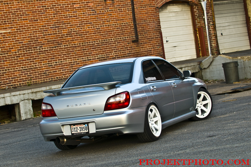 photo 9 Subaru Impreza WRX custom wheels Rota Grid 18x9.5, ET +38, tire size 235/40 R18. x ET 