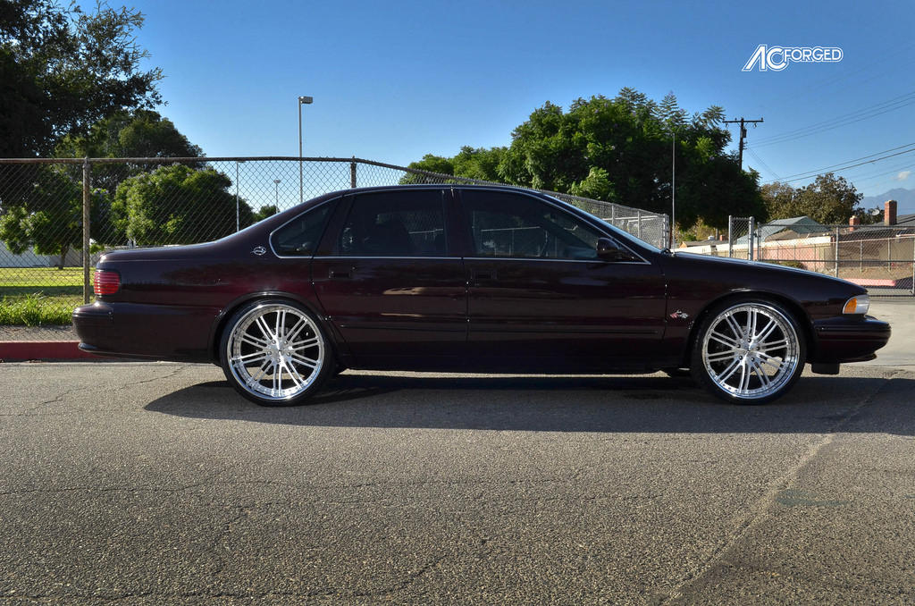 photo 3 Chevrolet Impala custom wheels AC Split 10 22x9.0, ET , tire size 245/30 R22. 22x11.0 ET 295/25 R22