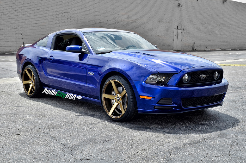 photo 2 Ford Mustang custom wheels STR 607 20x10.5, ET , tire size 285/30 R20. x ET