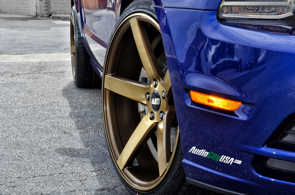 photo 1 Ford Mustang custom wheels STR 607 20x10.5, ET , tire size 285/30 R20. x ET