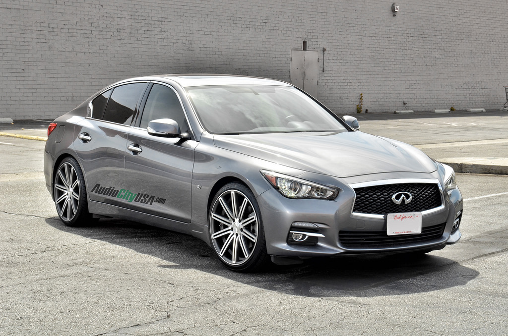 photo 4 Infiniti Q50 custom wheels Vossen CV4 20x9.0, ET , tire size 235/35 R20. x ET 