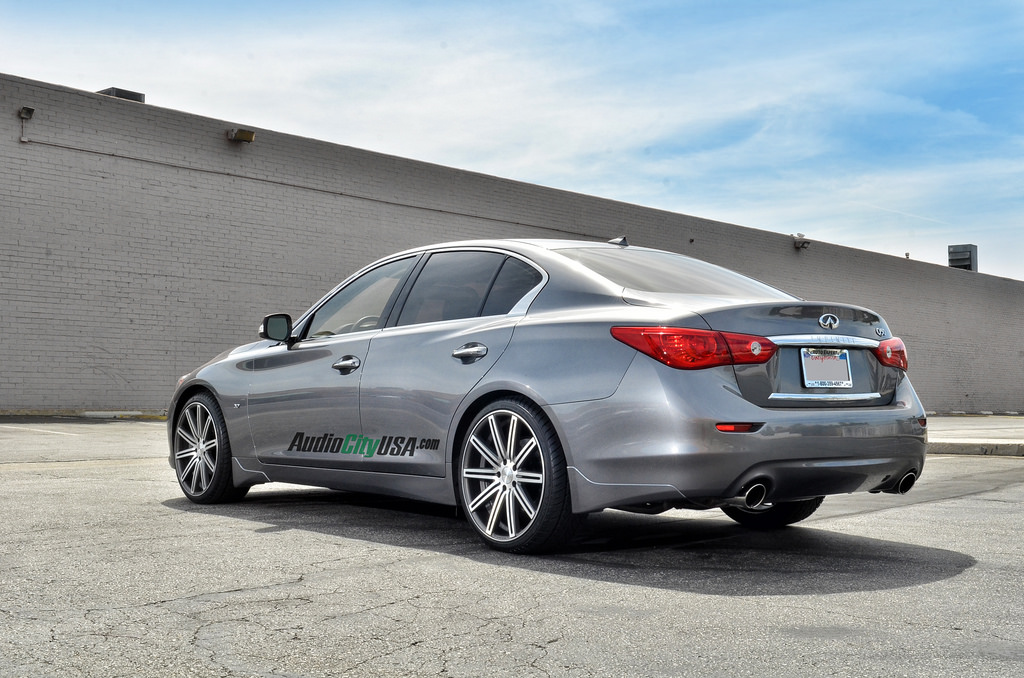 photo 5 Infiniti Q50 custom wheels Vossen CV4 20x9.0, ET , tire size 235/35 R20. x ET 