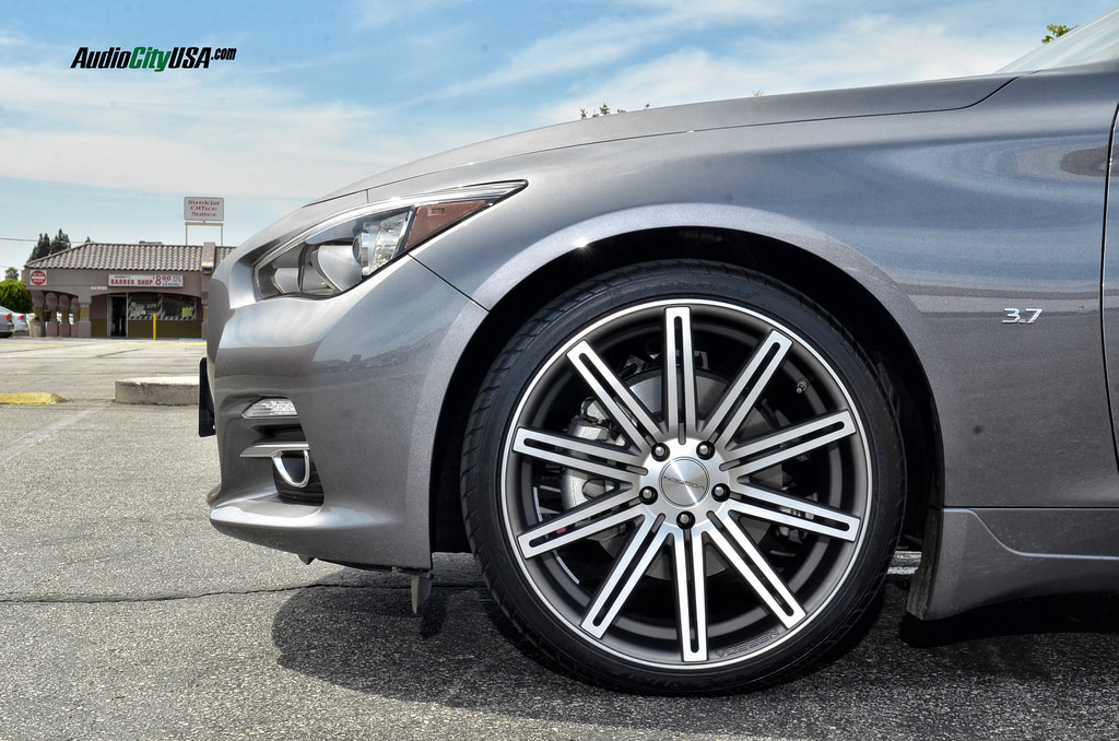 photo 6 Infiniti Q50 custom wheels Vossen CV4 20x9.0, ET , tire size 235/35 R20. x ET 