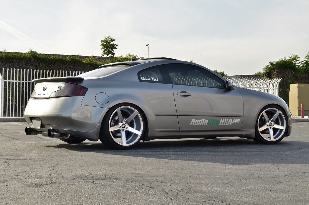 photo 3 Infiniti G35 custom wheels STR 607 20x9.0, ET , tire size 245/30 R20. 20x10.5 ET 275/30 R20