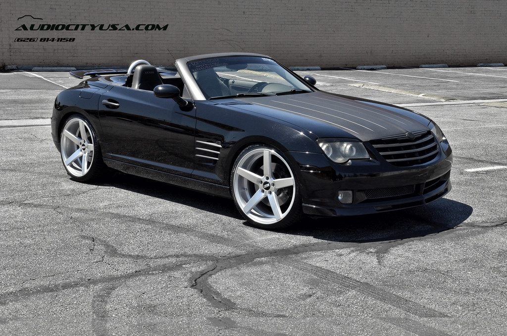 photo 6 Chrysler Crossfire custom wheels STR 607 20x9.0, ET , tire size 225/35 R20. 20x10.5 ET 275/30 R20