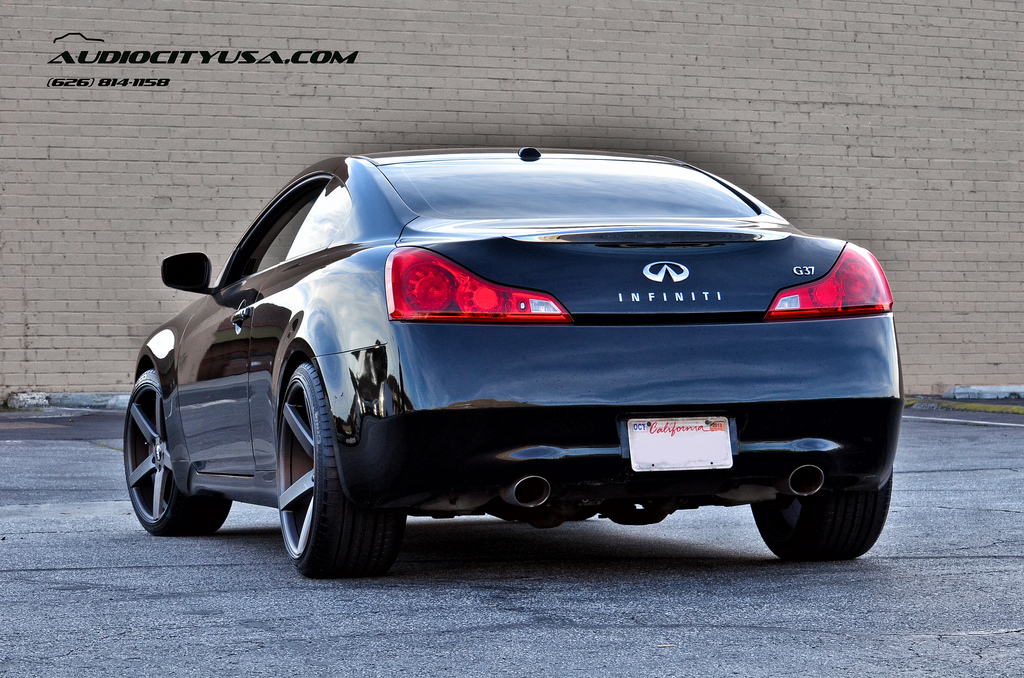 photo 3 Infiniti G37 custom wheels STR 607 20x9.5, ET , tire size 245/35 R20. 20x10.5 ET 285/30 R20
