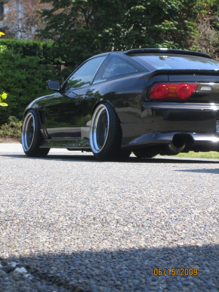 photo 2 Nissan S13 custom wheels Work Meister S1 3pc 18x9.5, ET -3, tire size 225/40 R18. 18x11.5 ET-22 275/35 R18
