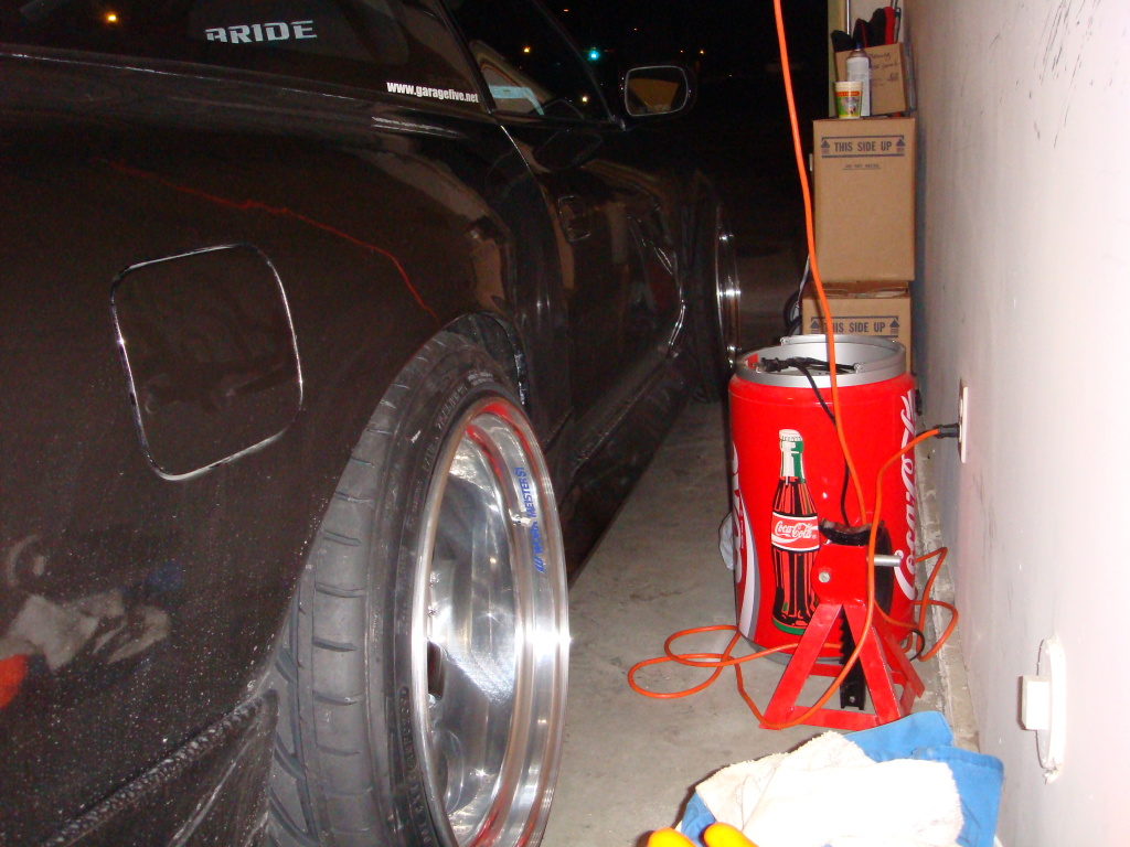 photo 8 Nissan S13 custom wheels Work Meister S1 3pc 18x9.5, ET -3, tire size 225/40 R18. 18x11.5 ET-22 275/35 R18