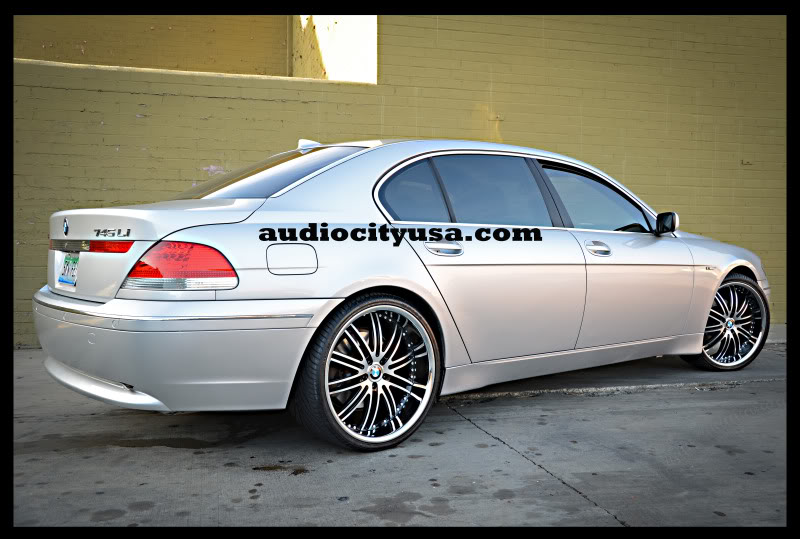 photo 3 BMW 745 custom wheels XIX X23 22x9.0, ET , tire size X R22. 22x10.0 ET