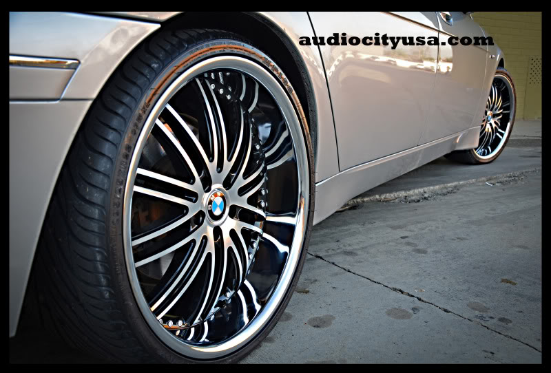 photo 1 BMW 745 custom wheels XIX X23 22x9.0, ET , tire size X R22. 22x10.0 ET
