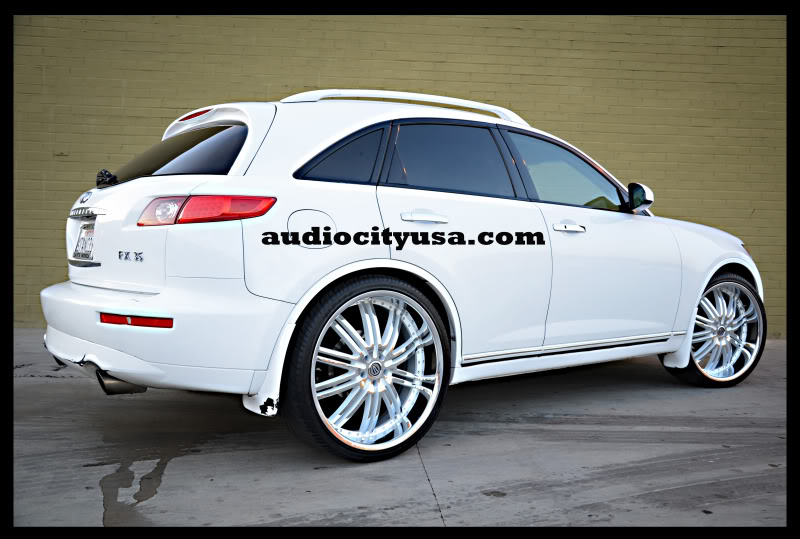photo 2 Infiniti FX35 custom wheels Versante 212 24x, ET , tire size X R24. x ET