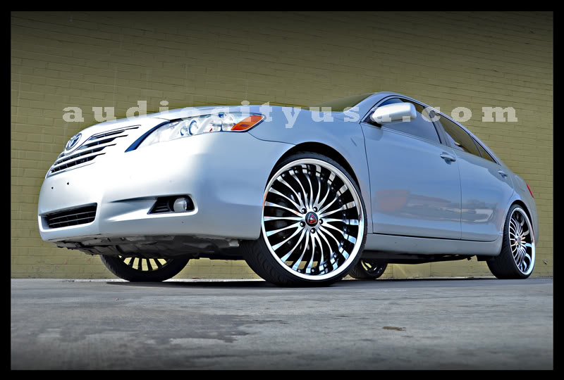 photo 2 Toyota Camry custom wheels Merceli M20 22x, ET , tire size 225/30 R22. x ET 