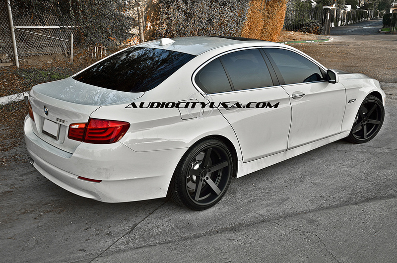 photo 3 BMW 528 custom wheels Giovanna Mecca 20x8.5, ET , tire size 245/35 R20. 20x10.0 ET 275/30 R20