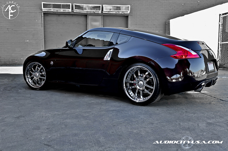 photo 2 Nissan 370Z custom wheels AC 312 20x10.0, ET , tire size 255/35 R20. 20x11.0 ET 285/30 R20
