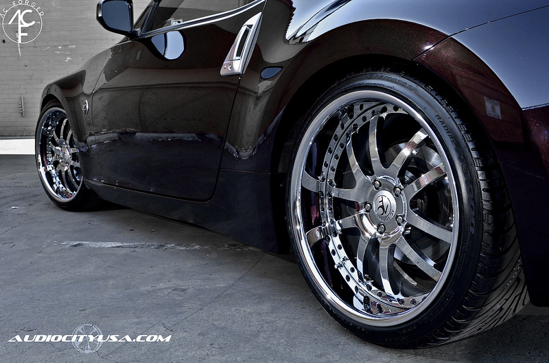 photo 1 Nissan 370Z custom wheels AC 312 20x10.0, ET , tire size 255/35 R20. 20x11.0 ET 285/30 R20