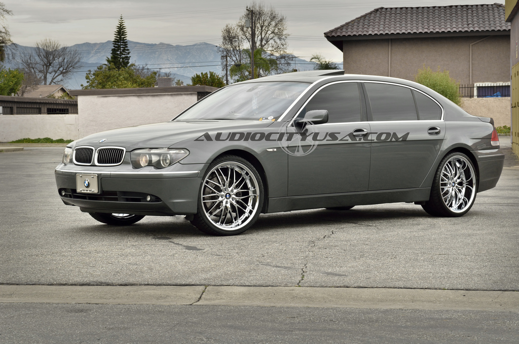 photo 2 BMW 745 custom wheels MRR GT 1 22x9.0, ET , tire size 265/30 R22. 22x10.0 ET 295/25 R22
