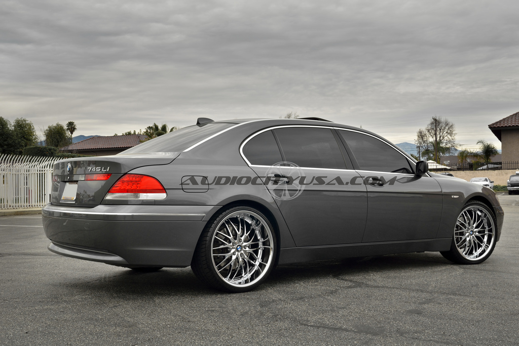 photo 3 BMW 745 custom wheels MRR GT 1 22x9.0, ET , tire size 265/30 R22. 22x10.0 ET 295/25 R22