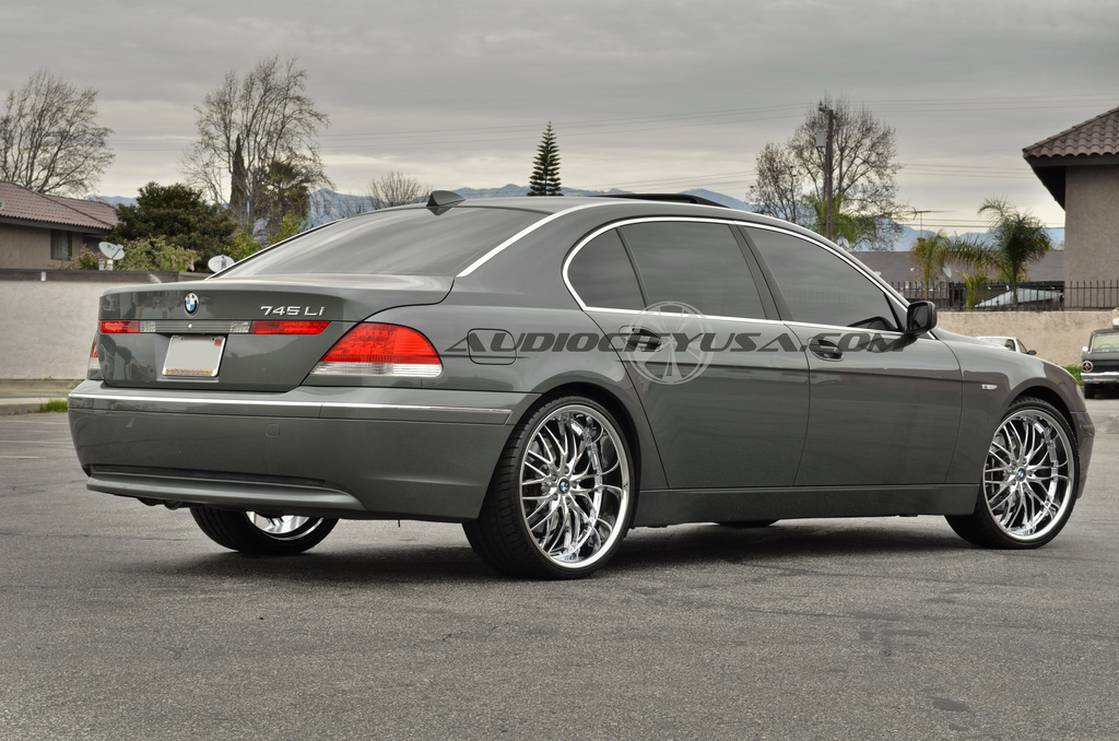 photo 4 BMW 745 custom wheels MRR GT 1 22x9.0, ET , tire size 265/30 R22. 22x10.0 ET 295/25 R22