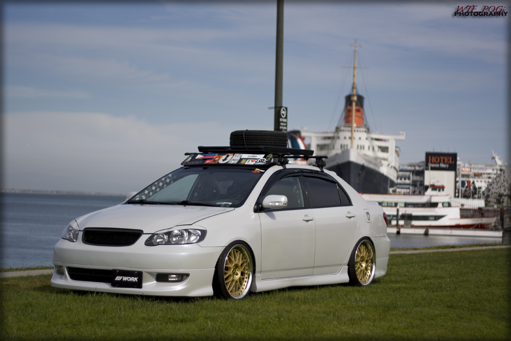photo 2 Toyota Corolla custom wheels Work VS-XX 18x8.0, ET +26, tire size 215/40 R18. 18x9.5 ET+27 225/40 R18