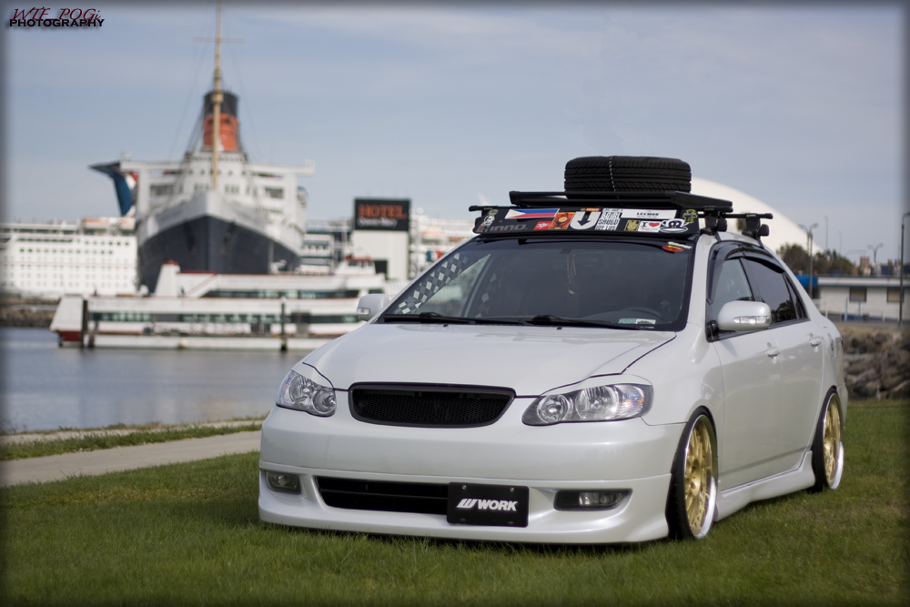 photo 3 Toyota Corolla custom wheels Work VS-XX 18x8.0, ET +26, tire size 215/40 R18. 18x9.5 ET+27 225/40 R18