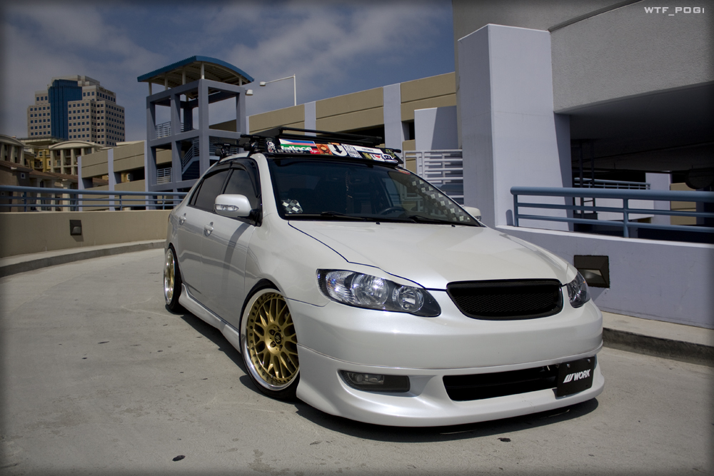 photo 15 Toyota Corolla custom wheels Work VS-XX 18x8.0, ET +26, tire size 215/40 R18. 18x9.5 ET+27 225/40 R18