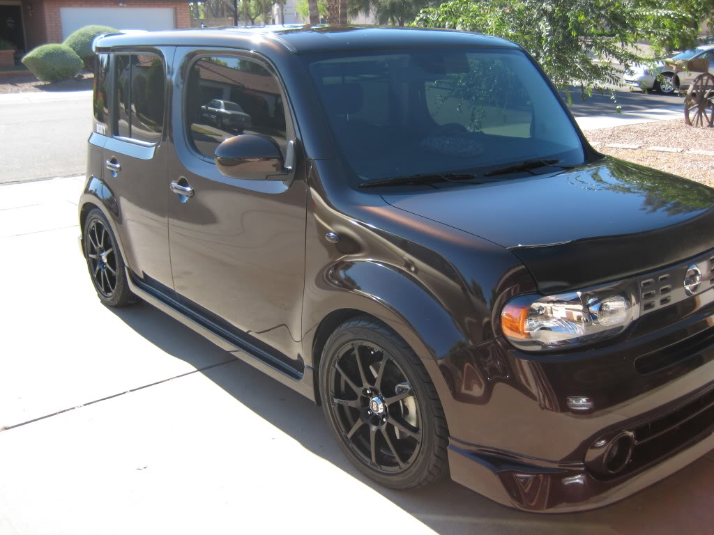 photo 2 Nissan Cube custom wheels Enkei EDR9 17x7.0, ET +38, tire size 215/45 R17. x ET 