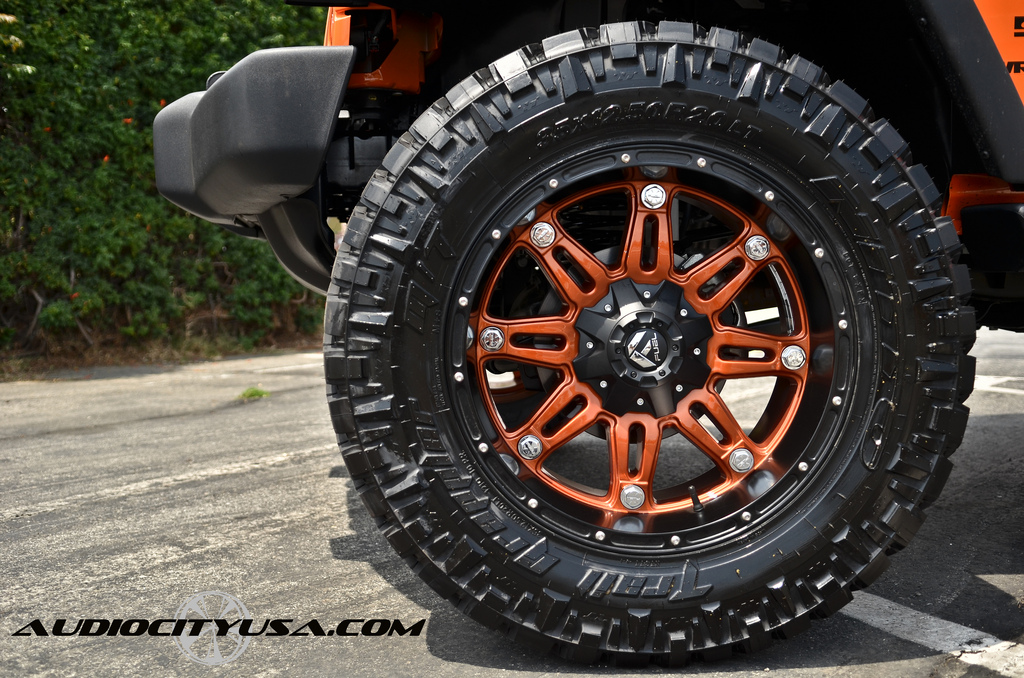 photo 1 Jeep Wrangler custom wheels Fuel Hostage 20x9.0, ET , tire size 315/60 R20. x ET