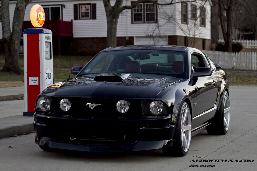 photo 5 Ford Mustang custom wheels STR 607 20x9.0, ET , tire size 245/35 R20. 20x10.5 ET 275/35 R20