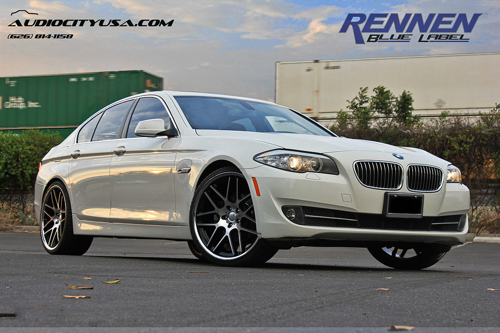 photo 1 BMW 550 custom wheels Rennen C7 22x9.0, ET , tire size 245/30 R22. 22x10.5 ET 295/25 R22