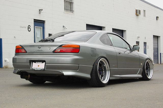 photo 4 Nissan S15 custom wheels Work Meister S1 18x9.0, ET +4, tire size 215/35 R18. 18x10.0 ET+5 235/40 R18