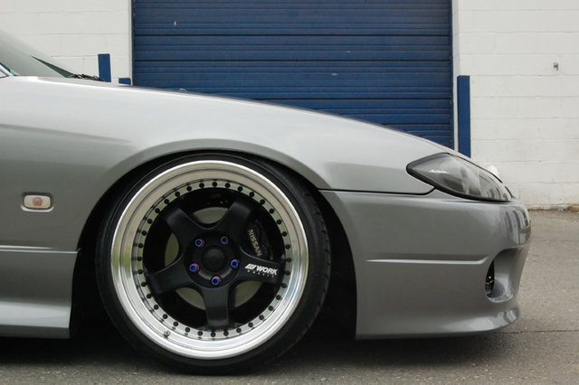 photo 9 Nissan S15 custom wheels Work Meister S1 18x9.0, ET +4, tire size 215/35 R18. 18x10.0 ET+5 235/40 R18