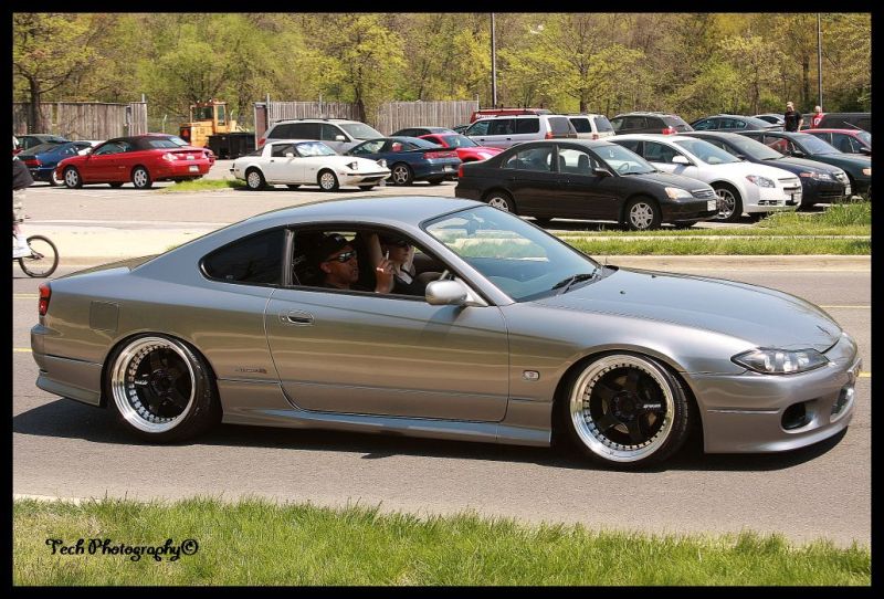 photo 11 Nissan S15 custom wheels Work Meister S1 18x9.0, ET +4, tire size 215/35 R18. 18x10.0 ET+5 235/40 R18