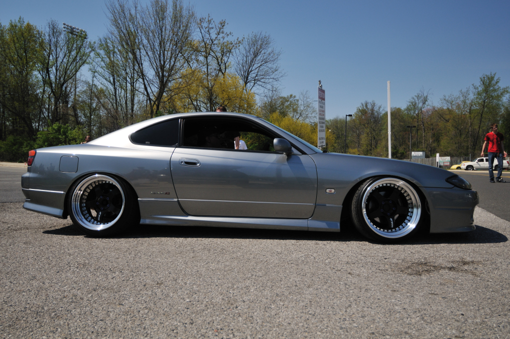 photo 16 Nissan S15 custom wheels Work Meister S1 18x9.0, ET +4, tire size 215/35 R18. 18x10.0 ET+5 235/40 R18