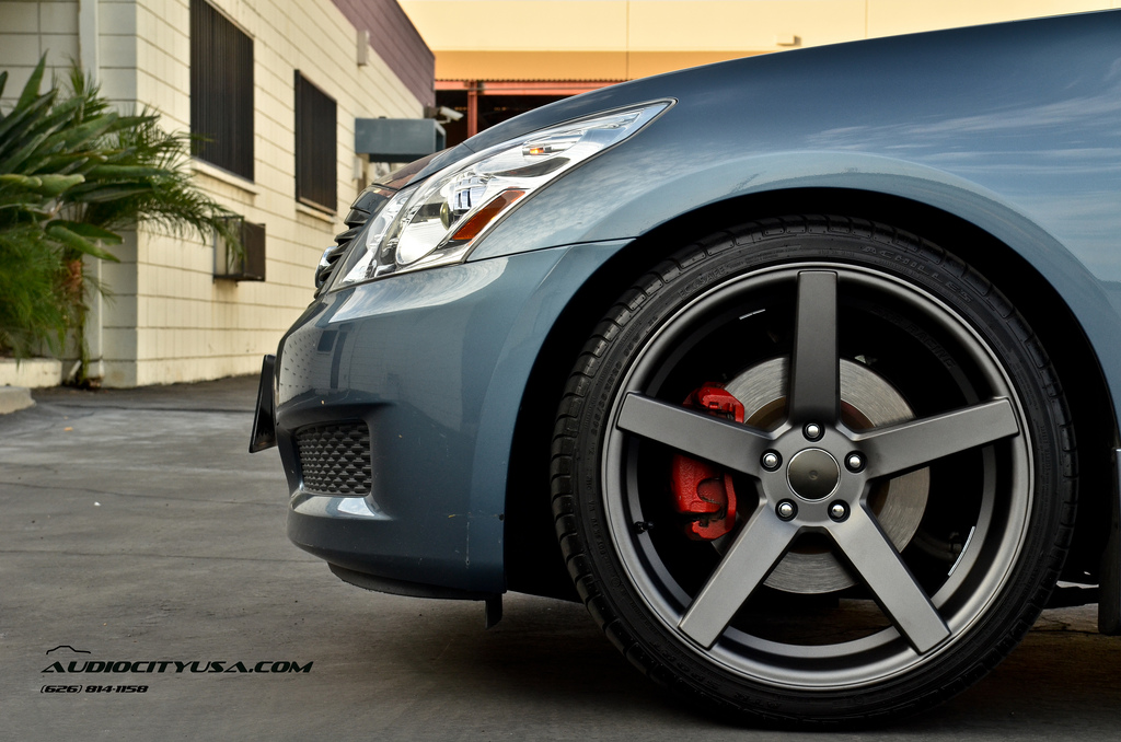 photo 1 Infiniti G37x custom wheels STR 607 20x9.0, ET , tire size 245/35 R20. 20x10.5 ET 275/30 R20